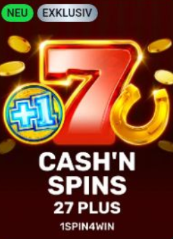 Cash'n Spins 27 Plus pokie at JeetCity Casino
