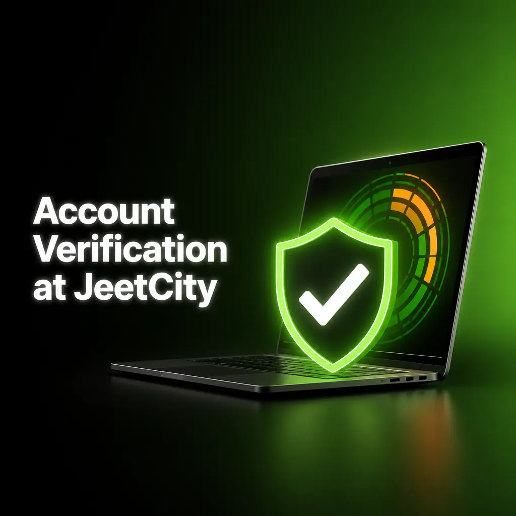 JeetCity account verification process showing KYC document submission steps for Australian players to enable withdrawals