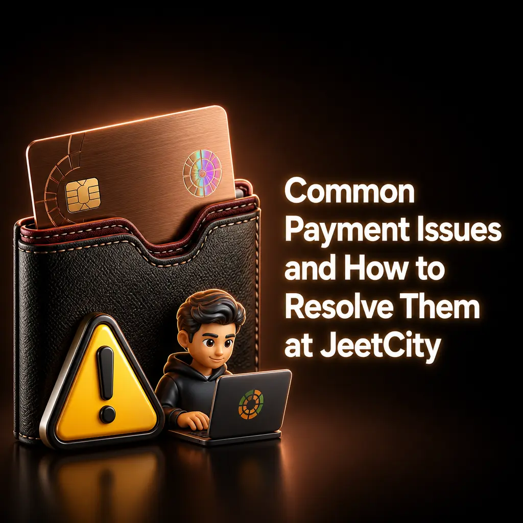 Australian players resolving common JeetCity payment issues including declined deposits, delayed withdrawals, and KYC document problems